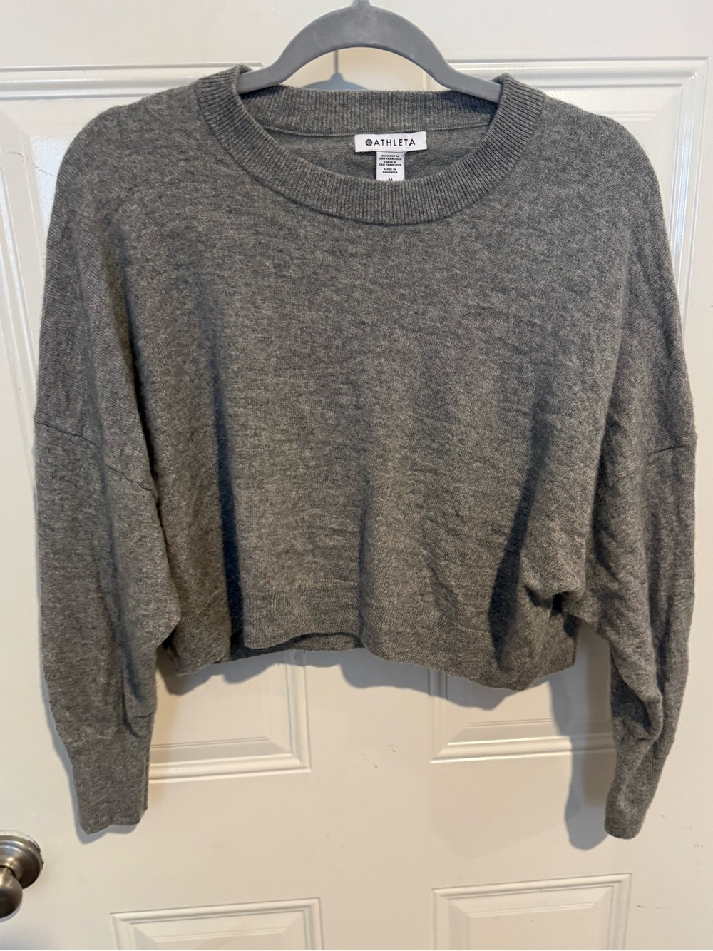 Wool cashmere Athleta sweater